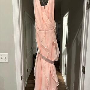 Elegant Pink Evening Dress